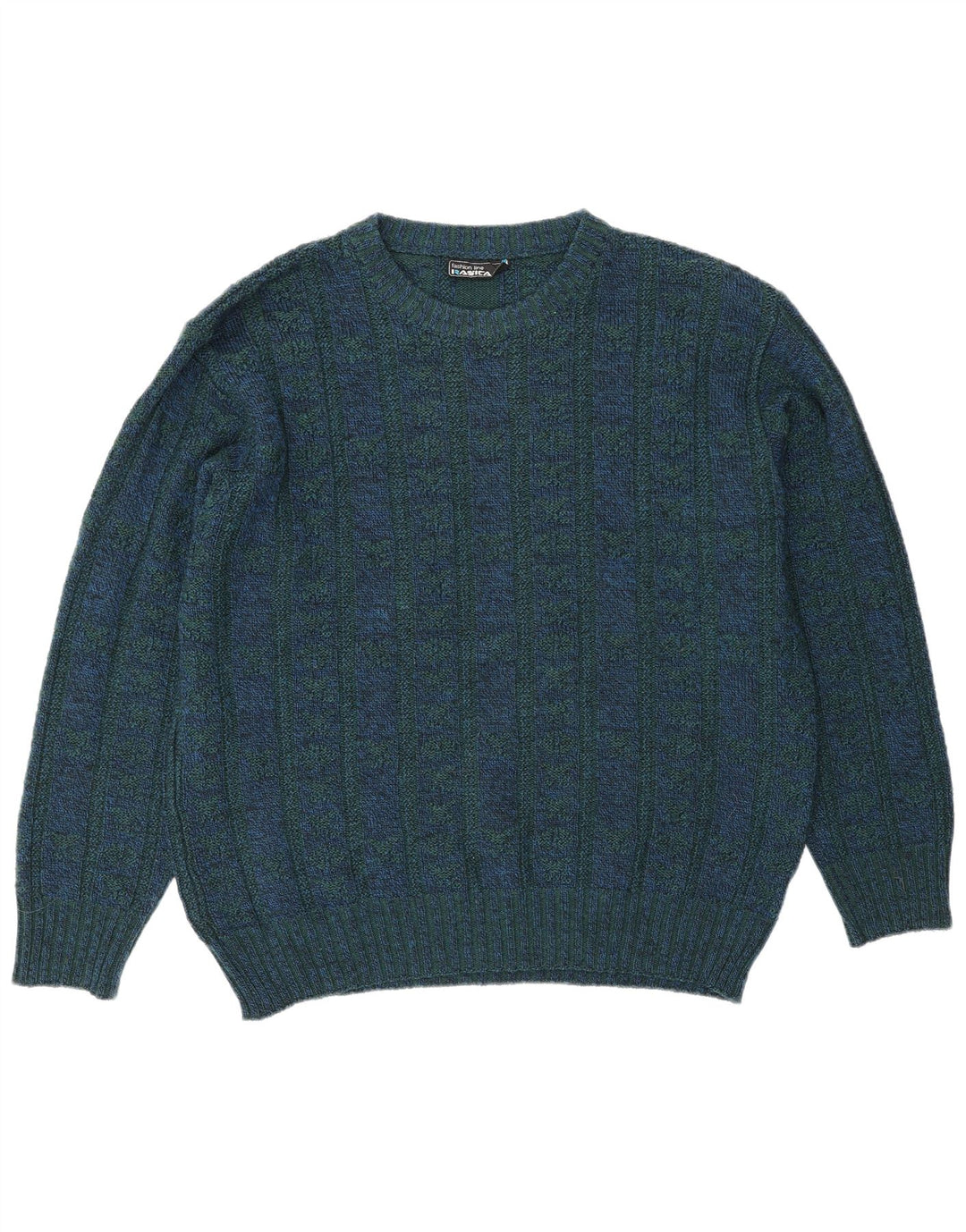Rasica Pull ras du cou pour homme IT 54 XL Bleu