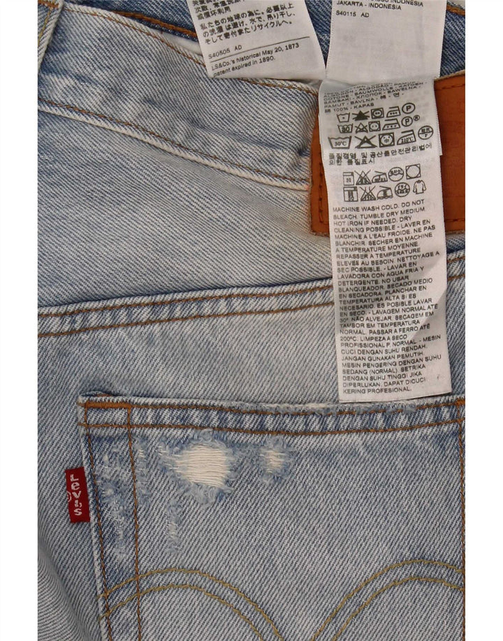 Levi's Jean Slim Effet Déchiré W29 L32 Homme Bleu Coton