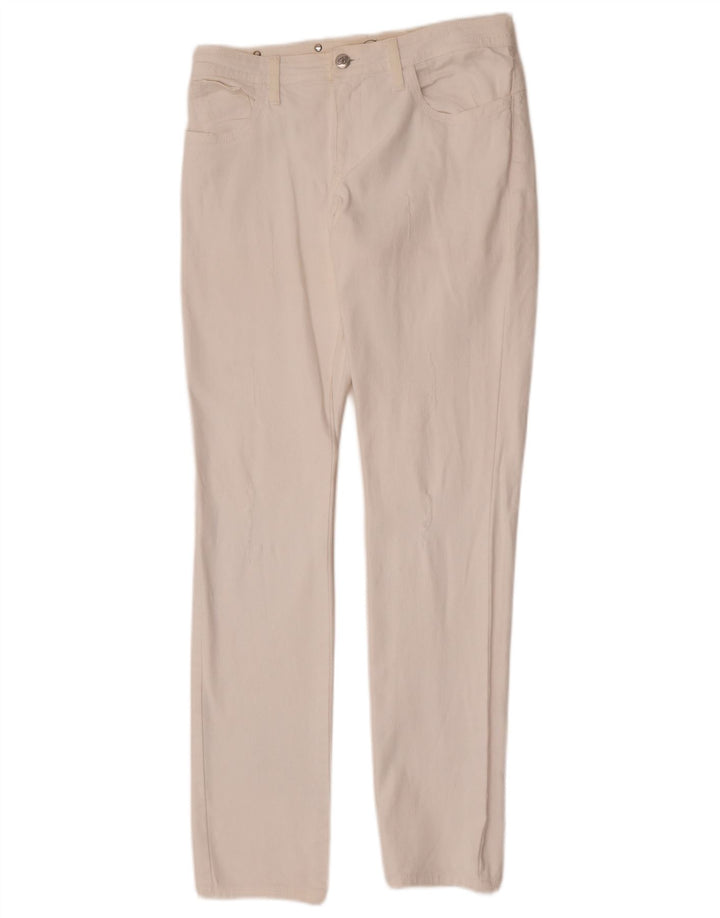 Blumarine Jean Slim Femme IT 44 Moyen W30 L33 Coton Blanc
