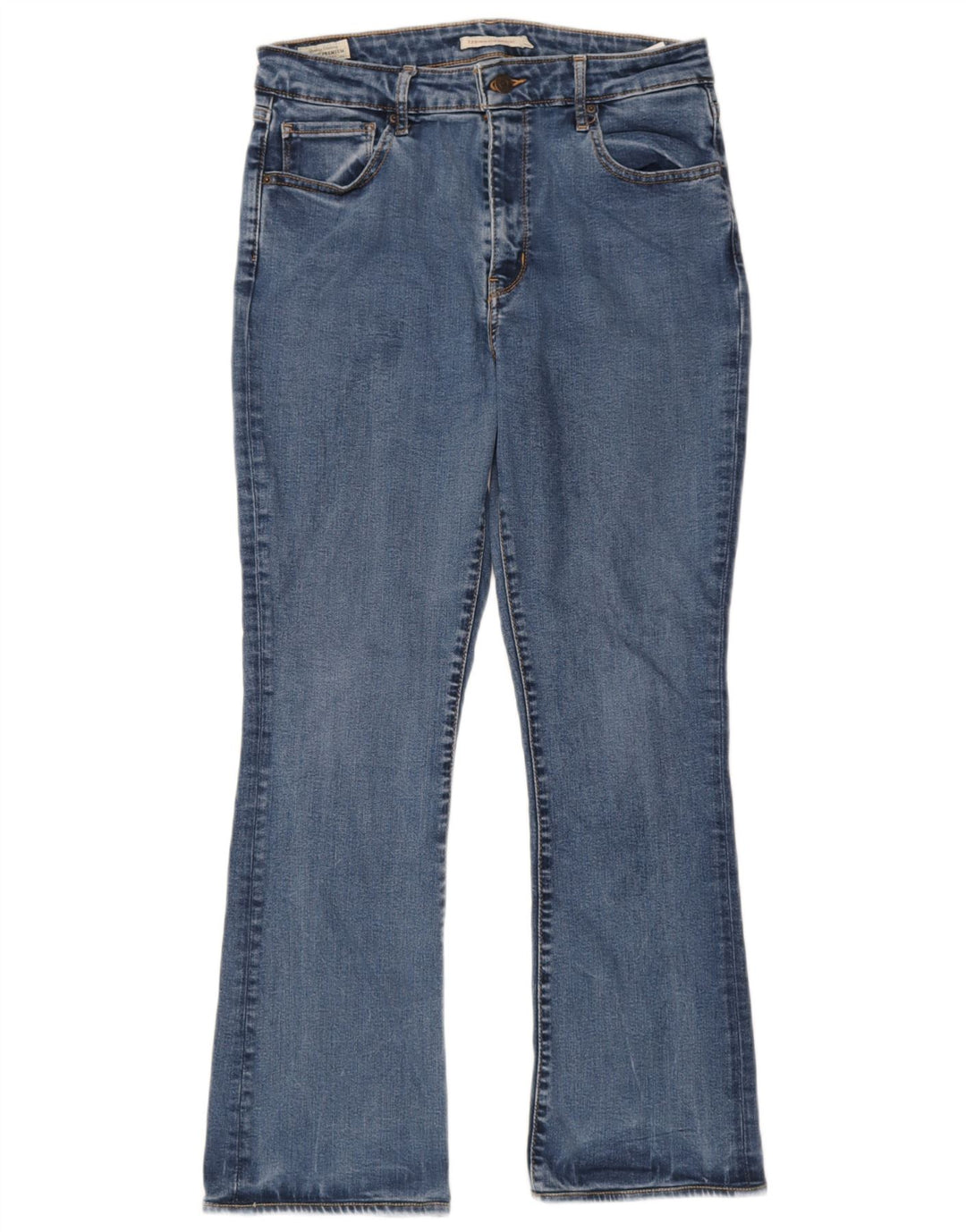 Levi's Jean Bootcut Taille Haute 725 Femme W32 L32 Bleu Lyocell