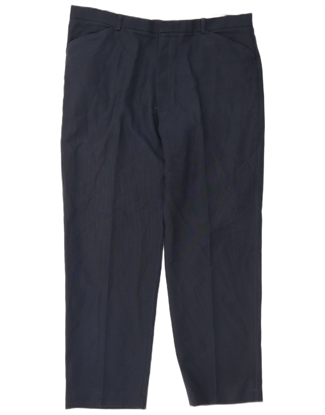 Farah Pantalon décontracté droit pour homme W38 L31 Bleu marine