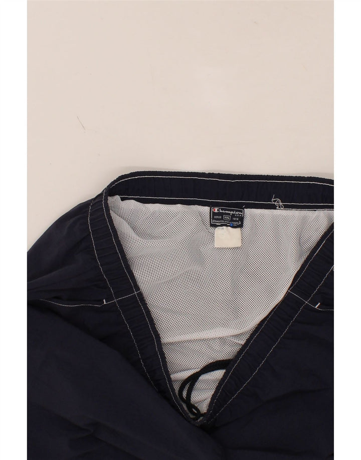 CHAMPION Mens Swimming Shorts 2XL Navy Blue Polyester Vintage Champion and Second-Hand Champion from Messina Hembry 