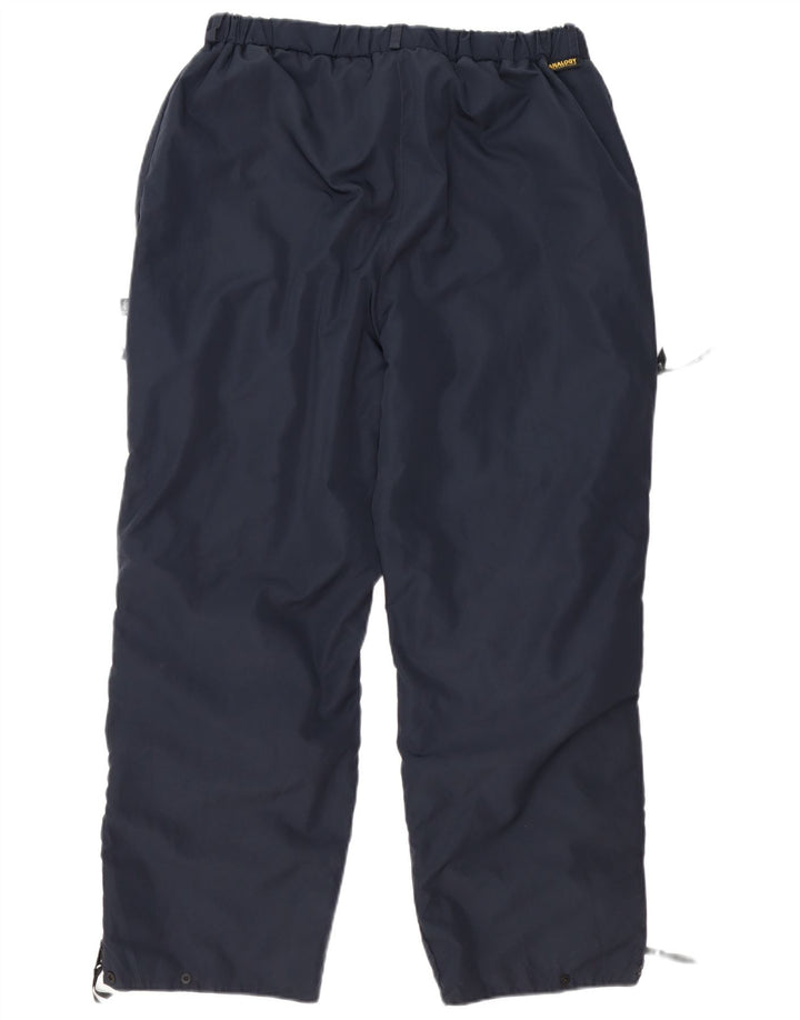 Pantalon de survêtement homme vintage XL Bleu Marine Polyester