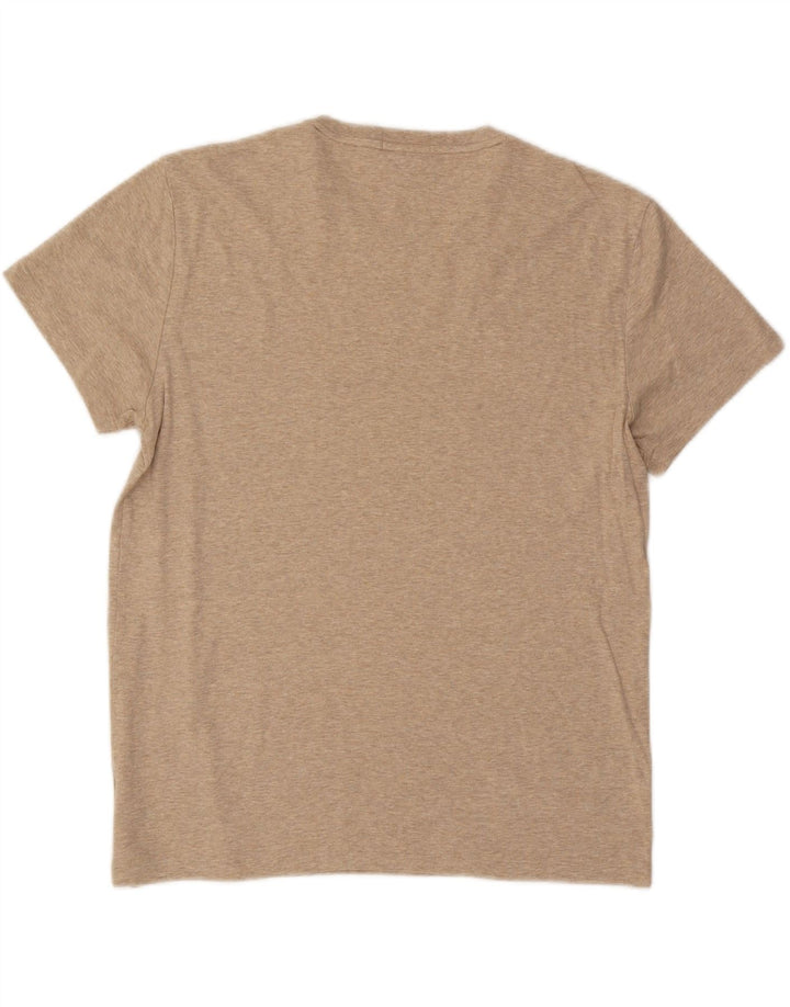 POLO RALPH LAUREN T-shirt ajusté personnalisé pour hommes, grand beige