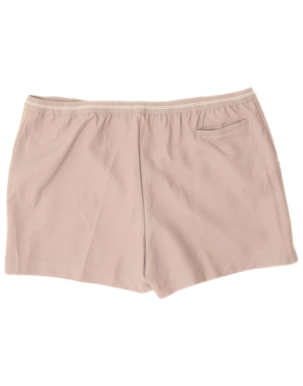 F.LLI Campagnolo Short Chino Femme W40 2XL Gris Polyester