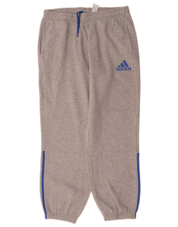 Adidas Pantalon de Survêtement Homme Joggers XL Gris Moucheté Coton