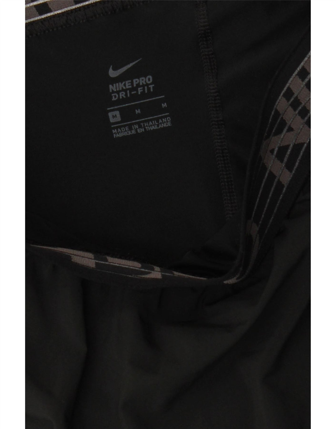 Nike Short de sport graphique pour femme UK 14 Noir moyen