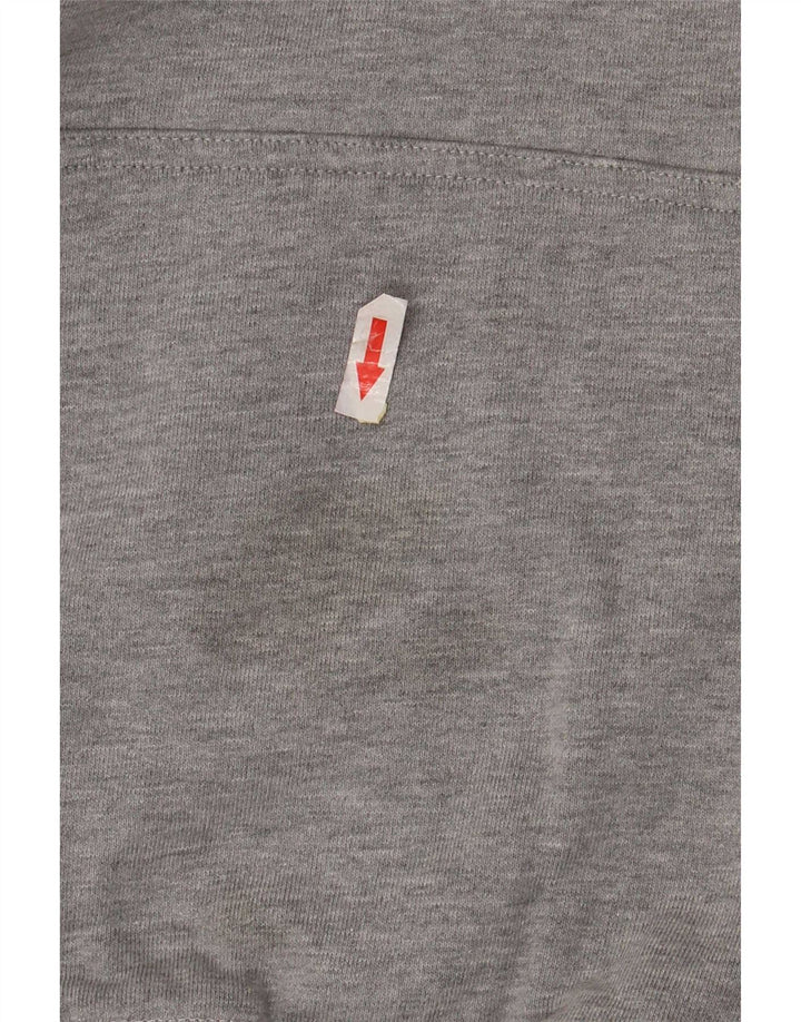 New Balance Pull à capuche graphique homme petit gris polyester