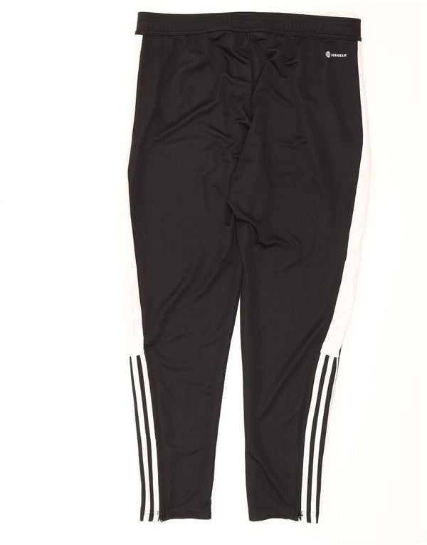 Adidas Pantalon de survêtement pour homme XL Noir Colorblock Polyester Sports