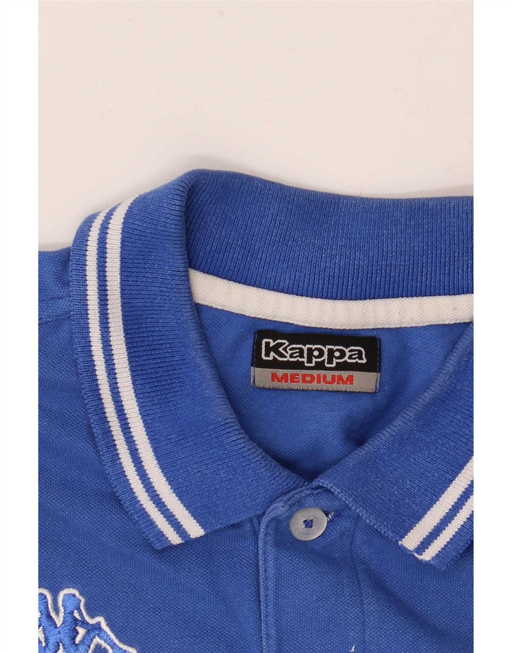 Kappa Polo Homme Bleu Moyen Rayé