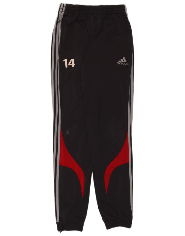 Adidas Pantalon de survêtement pour homme UK 36/38 Small Noir Colourblock