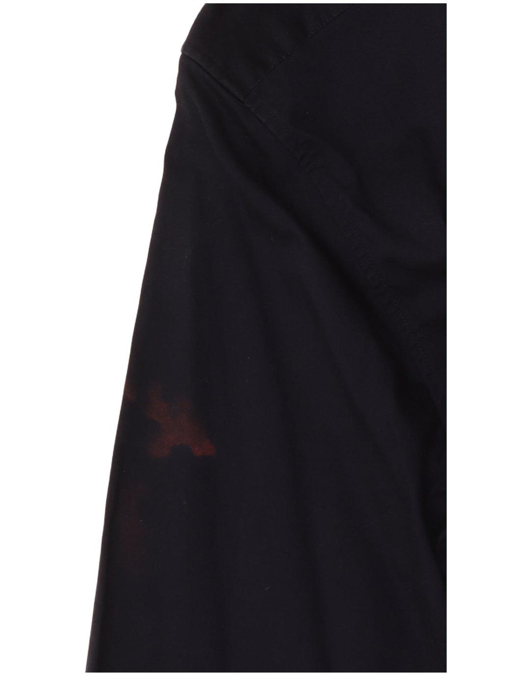 Calvin Klein Chemise ajustée pour homme Taille 39 15 1/2 Coton bleu marine moyen
