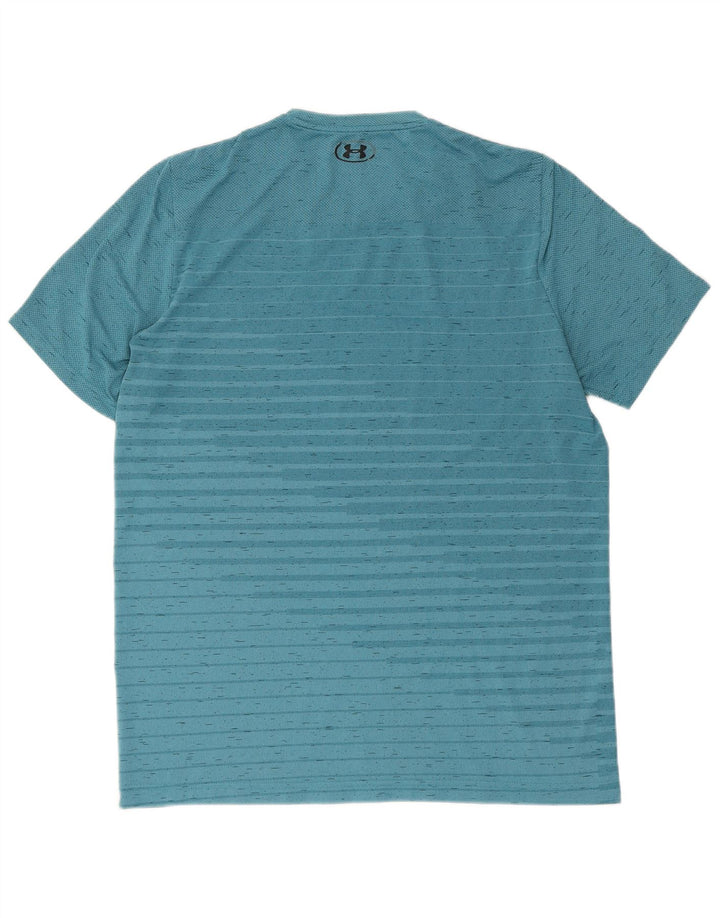 UNDER ARMOUR T-Shirt Homme Haut Large Bleu Moucheté