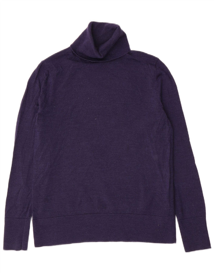 Gap Pull Col Roulé Homme Bleu Marine Moyen Laine