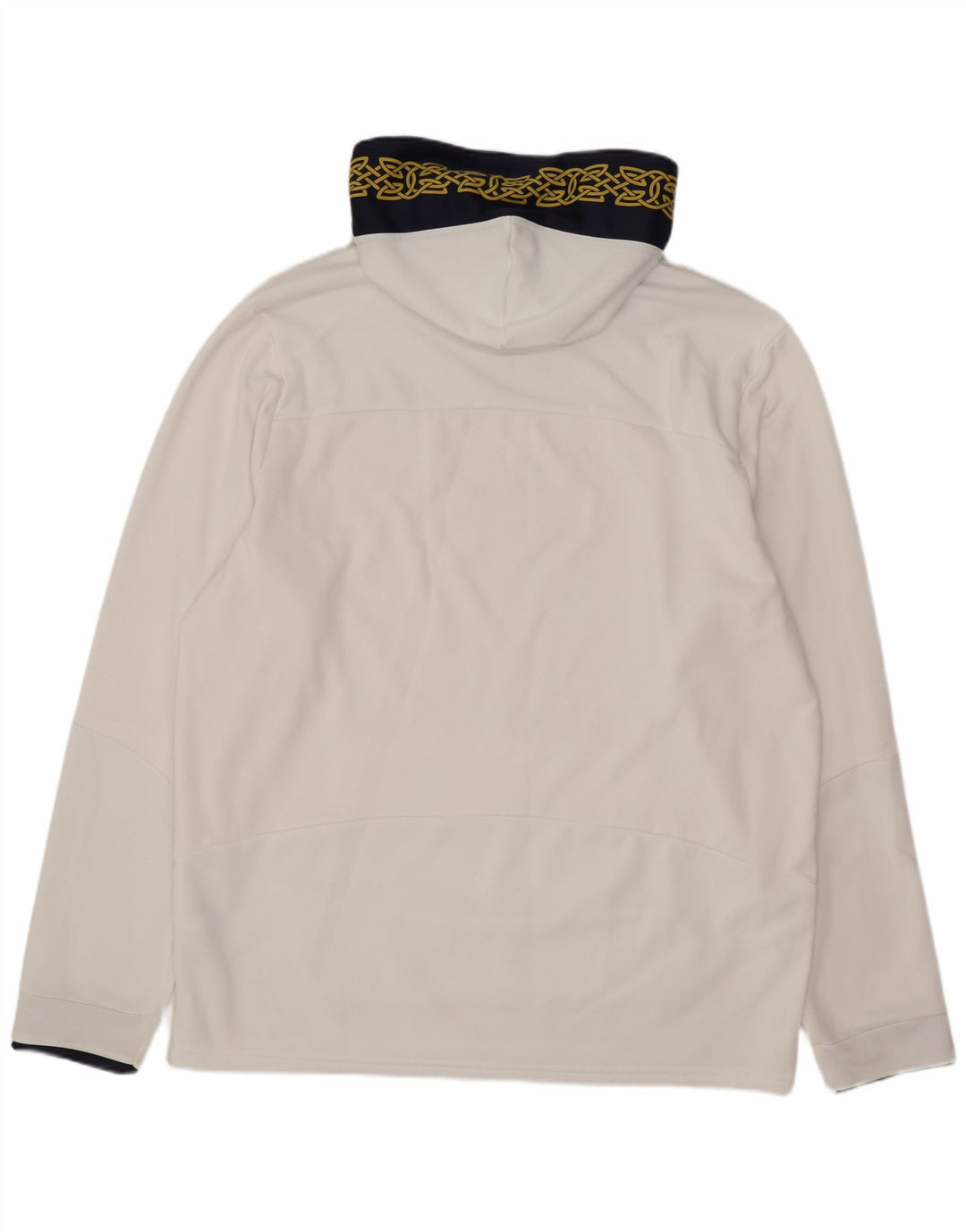 UNDER ARMOUR Pull à capuche graphique pour homme Large Blanc Colorblock Polyester