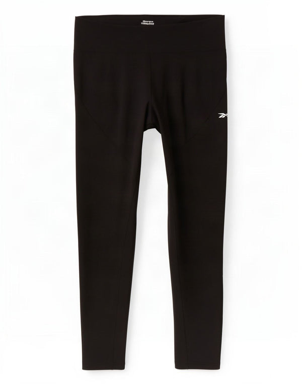 Reebok Legging court pour femme UK 20/22 XL Noir