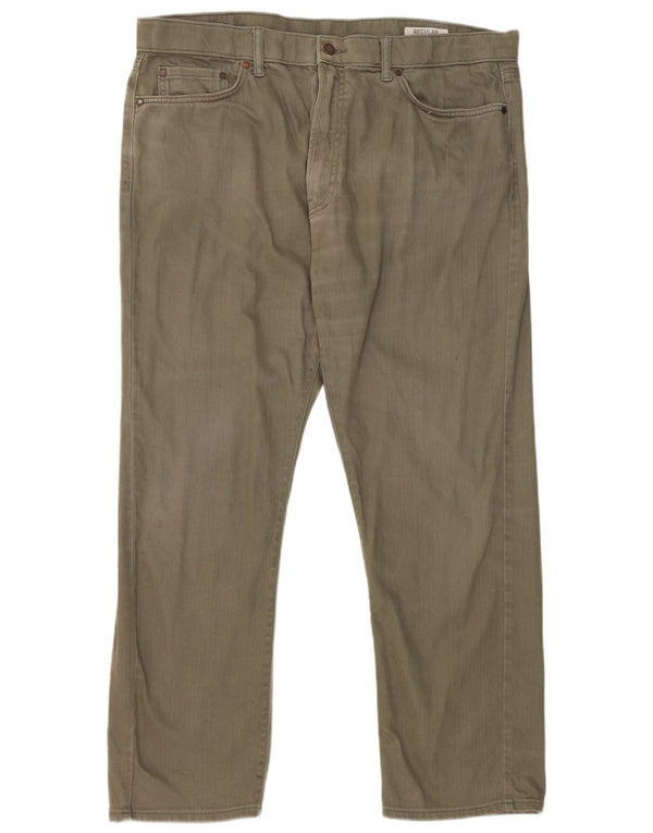 Marks & Spencer Jean droit régulier femme W38 L29 coton vert