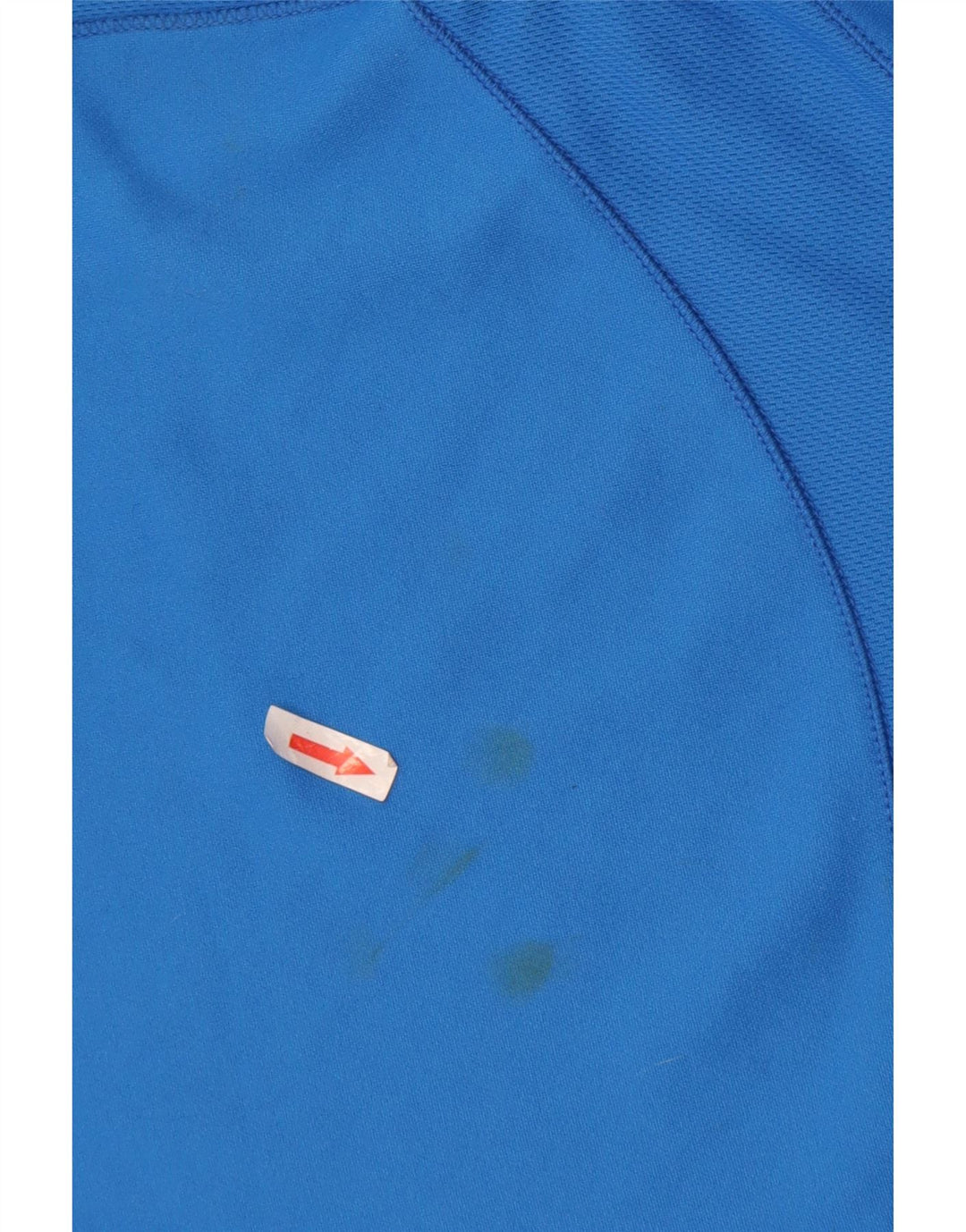 Champion T-Shirt Femme Top UK 14 Grand Bleu Colorblock Polyester