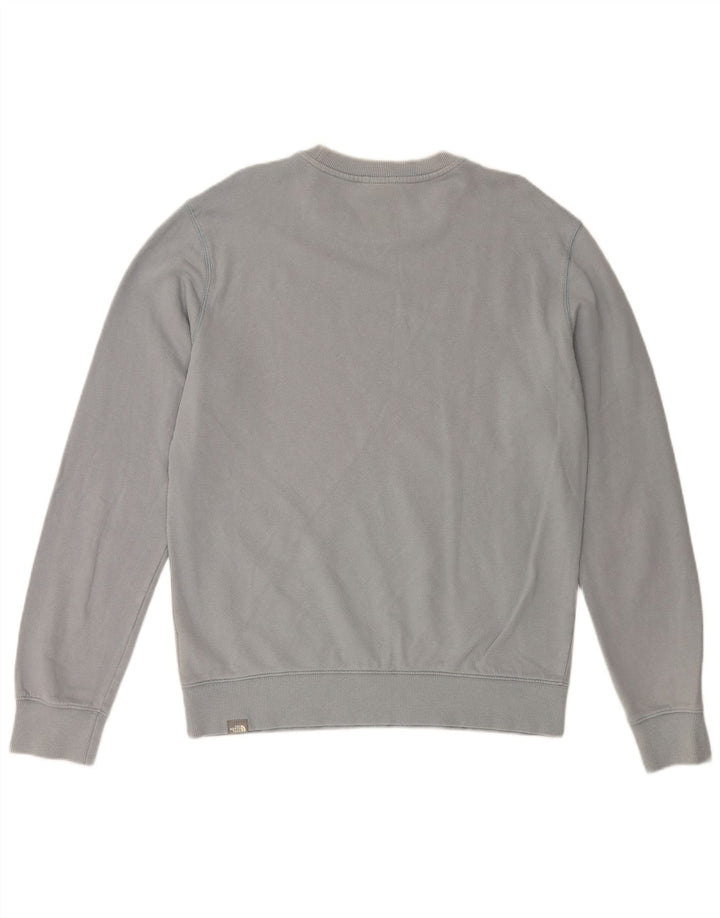 THE NORTH FACE Sweat-shirt graphique pour hommes, grand coton gris
