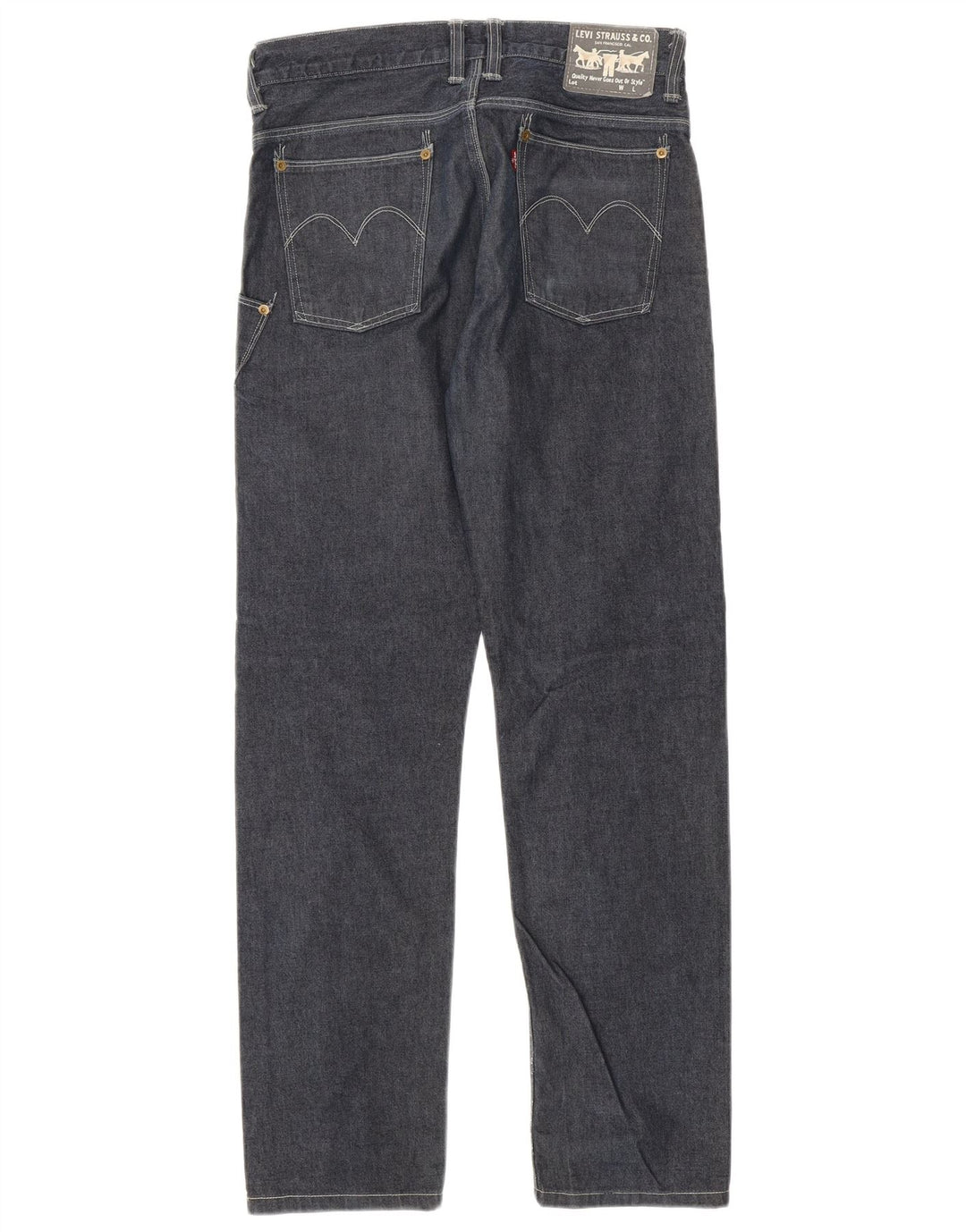 Levi's Jean Droit Homme W29 L34 Bleu Marine Coton