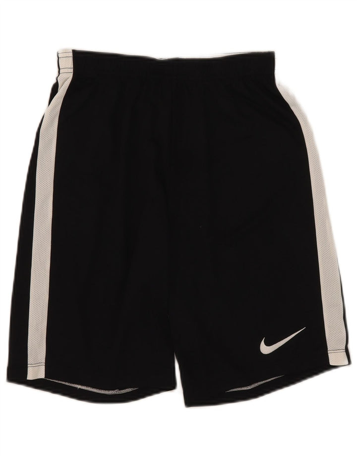 Nike Short de sport Dri Fit pour homme Taille S en polyester color block noir
