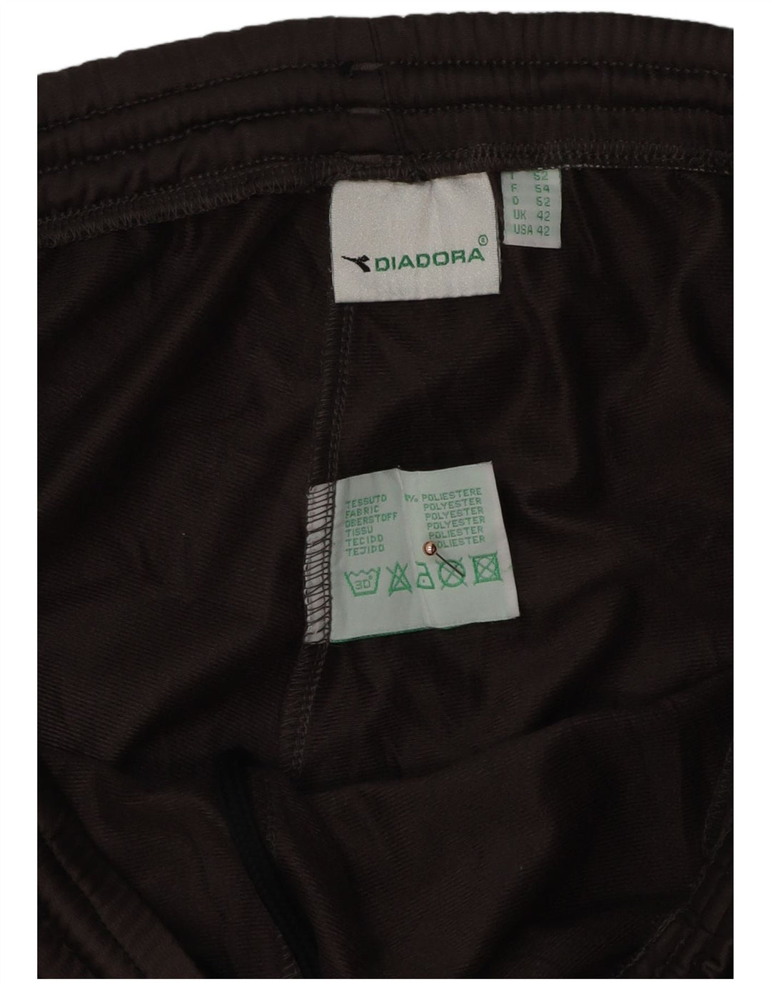 DIADORA Pantalon de Survêtement Cargo Homme 2XL Marron Colorblock Polyester