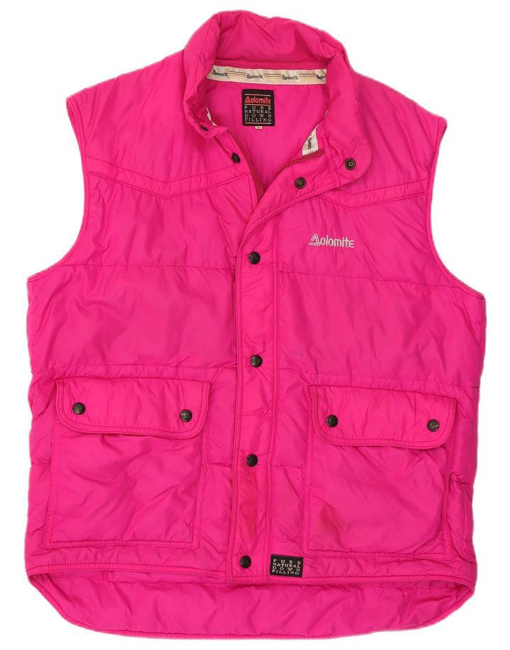 Dolomite Gilet rembourré pour homme UK 38 Rose moyen Polyester