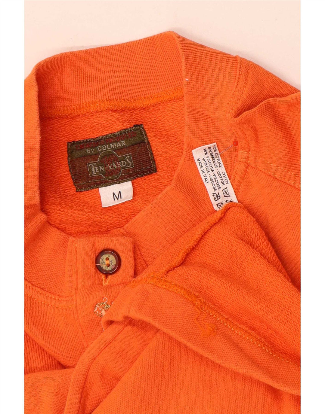 Colmar Sweat-shirt pour femme UK 44 en coton orange moyen