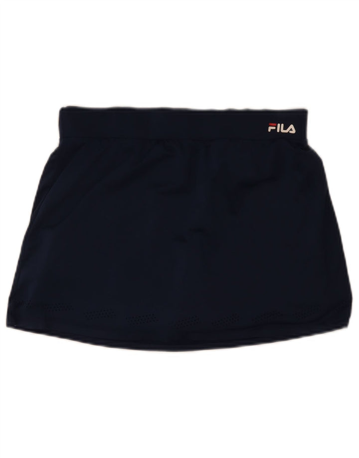 Fila Jupe de tennis pour femme UK 10 Small Bleu marine Polyester