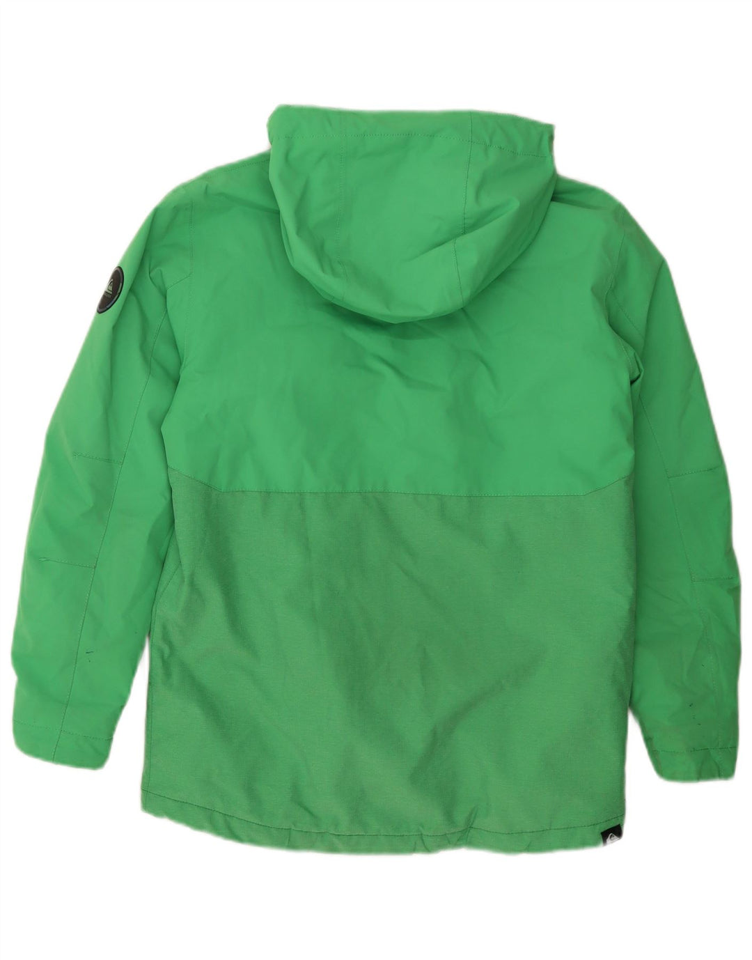 QUIKSILVER Veste coupe-vent à capuche pour garçon 13-14 ans XL Vert Nylon