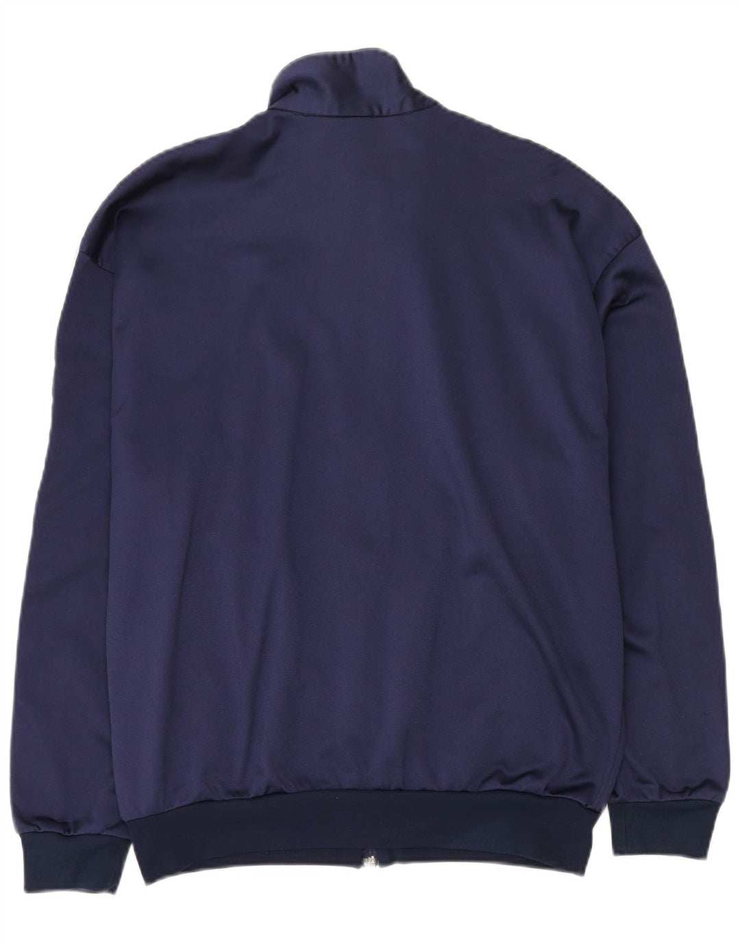 Asics Veste de survêtement graphique pour hommes, grand, bleu marine, colour block