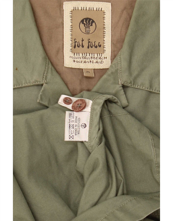 Fat Face Veste utilitaire pour homme UK 38 Coton kaki moyen