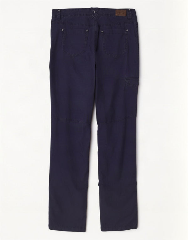 Tommy Hilfiger Pantalon cargo droit pour femme US 4 Small W30 L31 Bleu marine