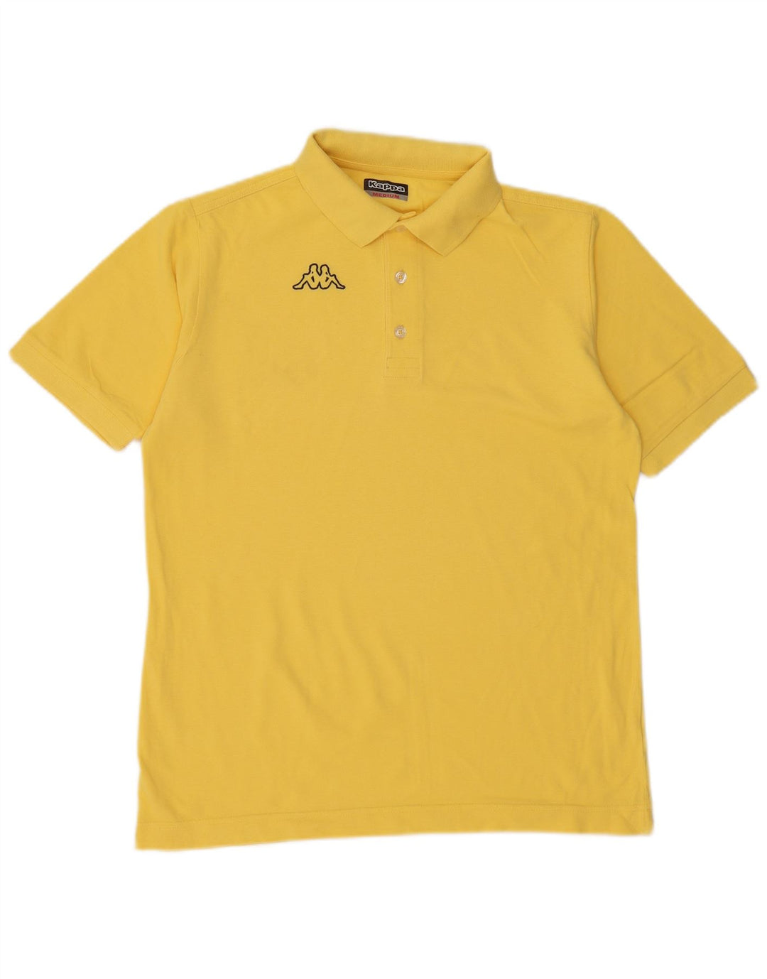 KAPPA Polo Homme Jaune Moyen