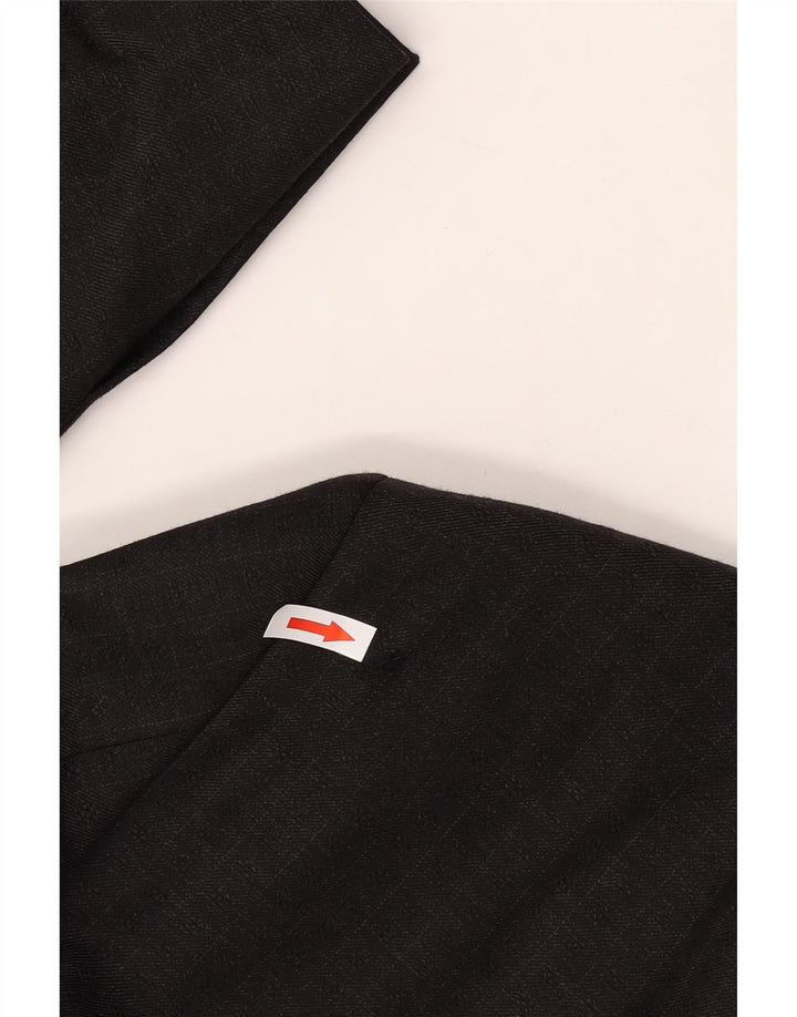 DOLCE & GABBANA Veste blazer à 2 boutons pour homme UK 38 Gris moyen à carreaux