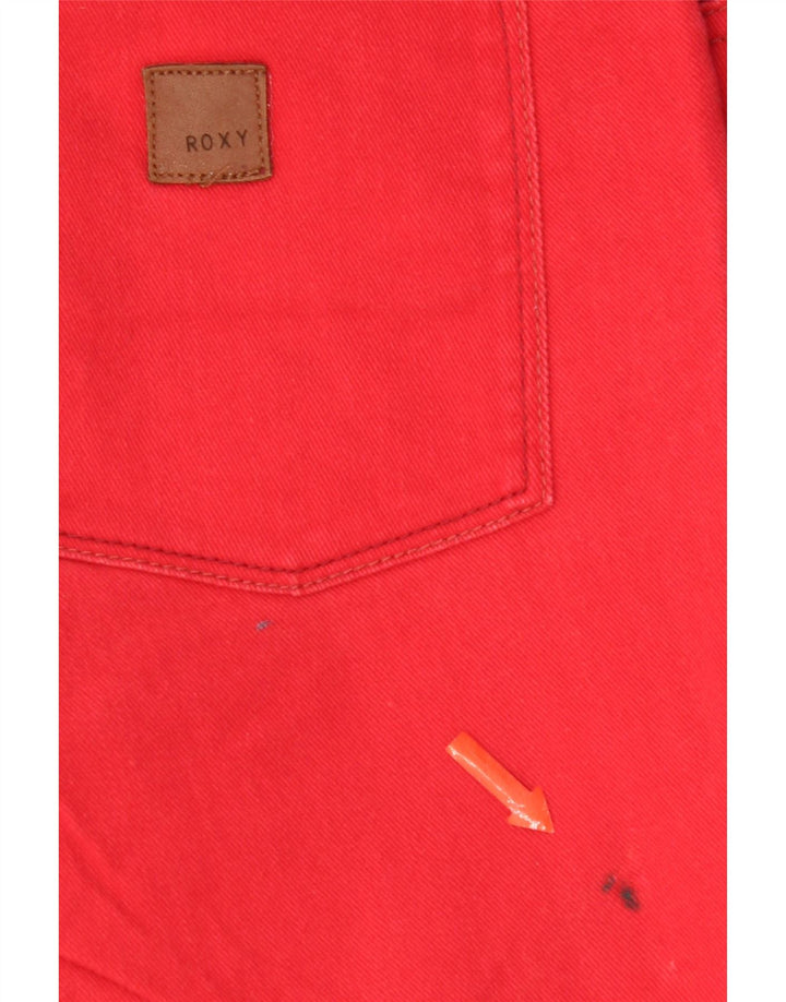 Roxy Jean skinny pour femme US 8 Medium W28 L27 Rouge Coton