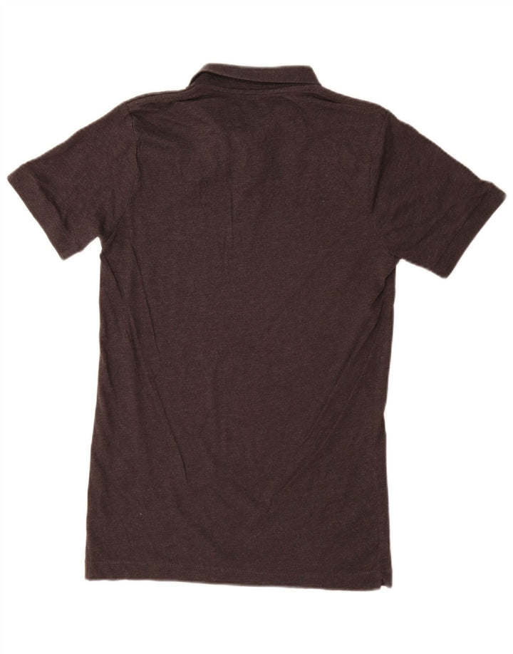 French Connection Polo Homme Petit Gris Coton