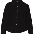 Penny Black Chemise Femme UK 10 Petit Coton Noir