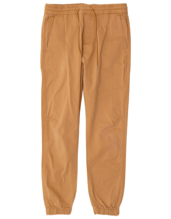Zara Mens Joggers Casual Trousers Medium W32 L28 Beige