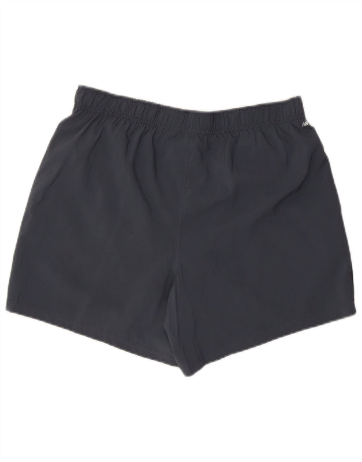 New Balance Short de Sport Homme Gris Moyen