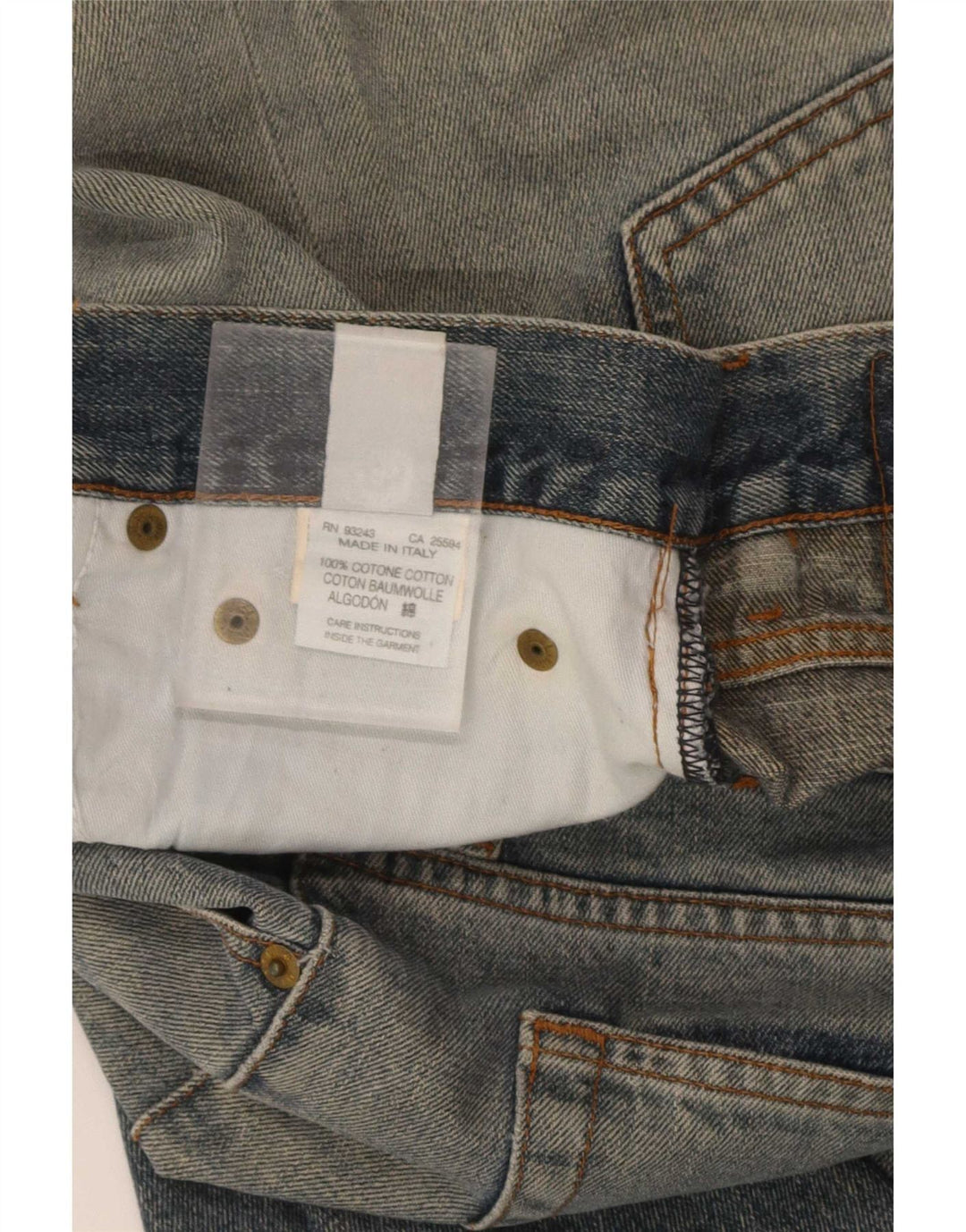 Diesel Jean Droit Homme W33 L35 Bleu Coton