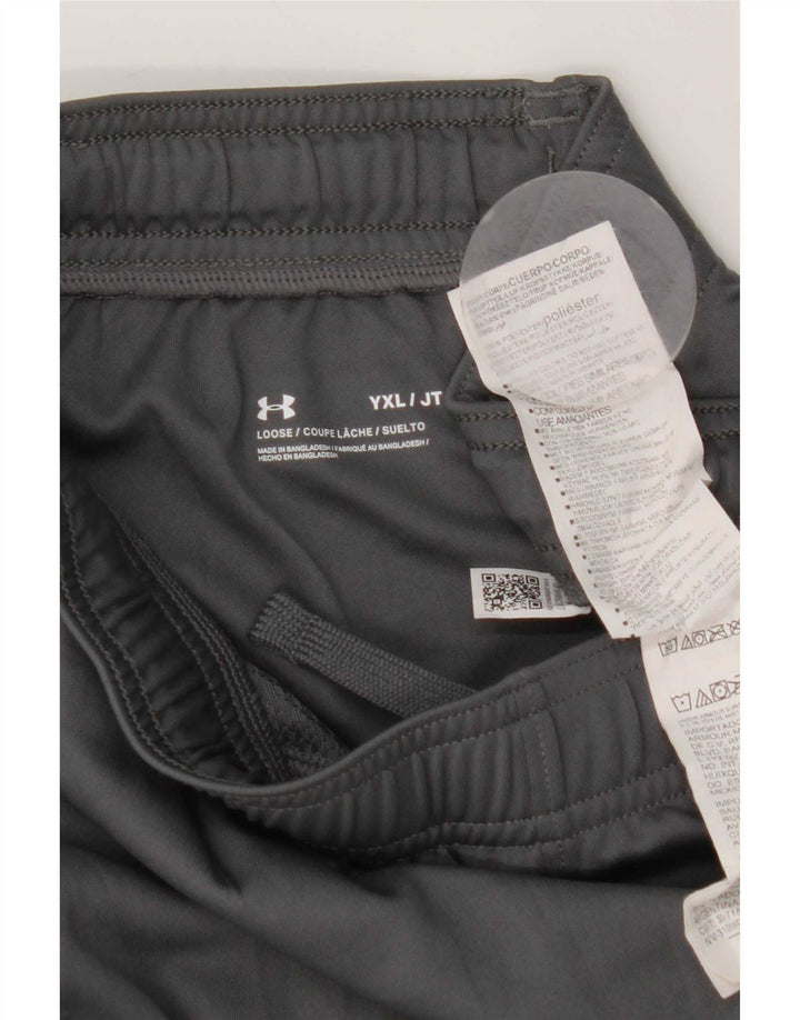Under Armour Short de sport garçon 13-14 ans XL Gris Polyester