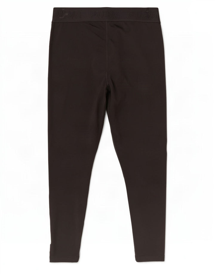 Puma Legging court graphique pour femme UK 16 Large Noir