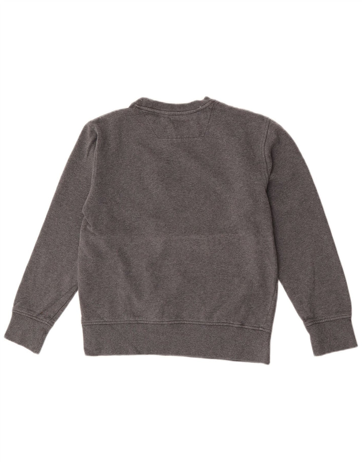 DC Sweat-Shirt Homme Petit Gris Colorblock Coton