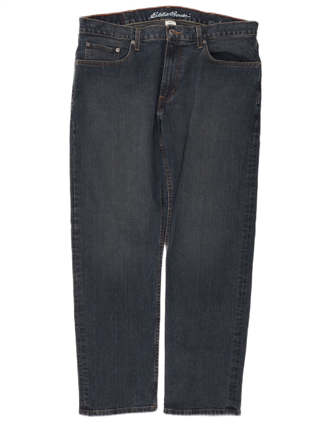 EDDIE BAUER Jean Droit Homme W36 L30 Bleu