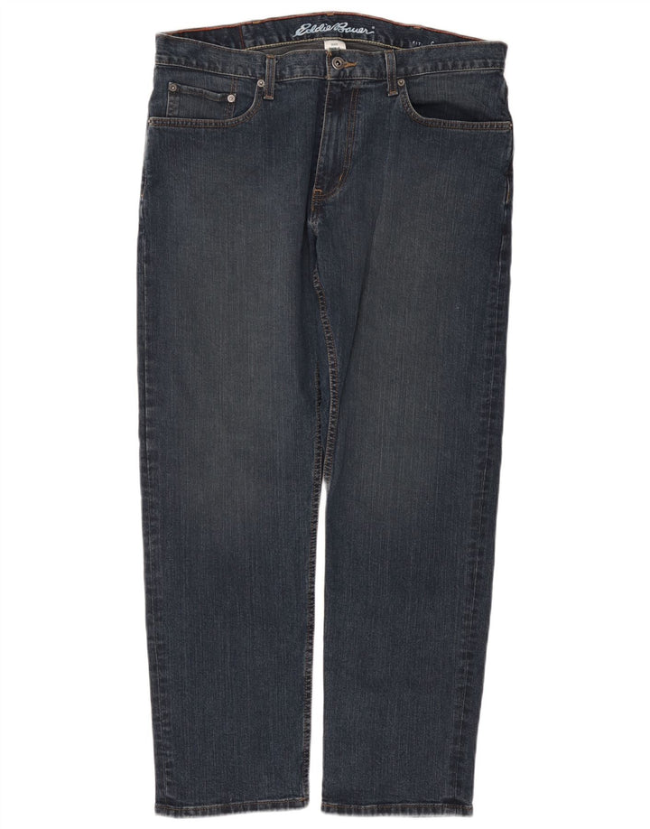 EDDIE BAUER Jean Droit Homme W36 L30 Bleu