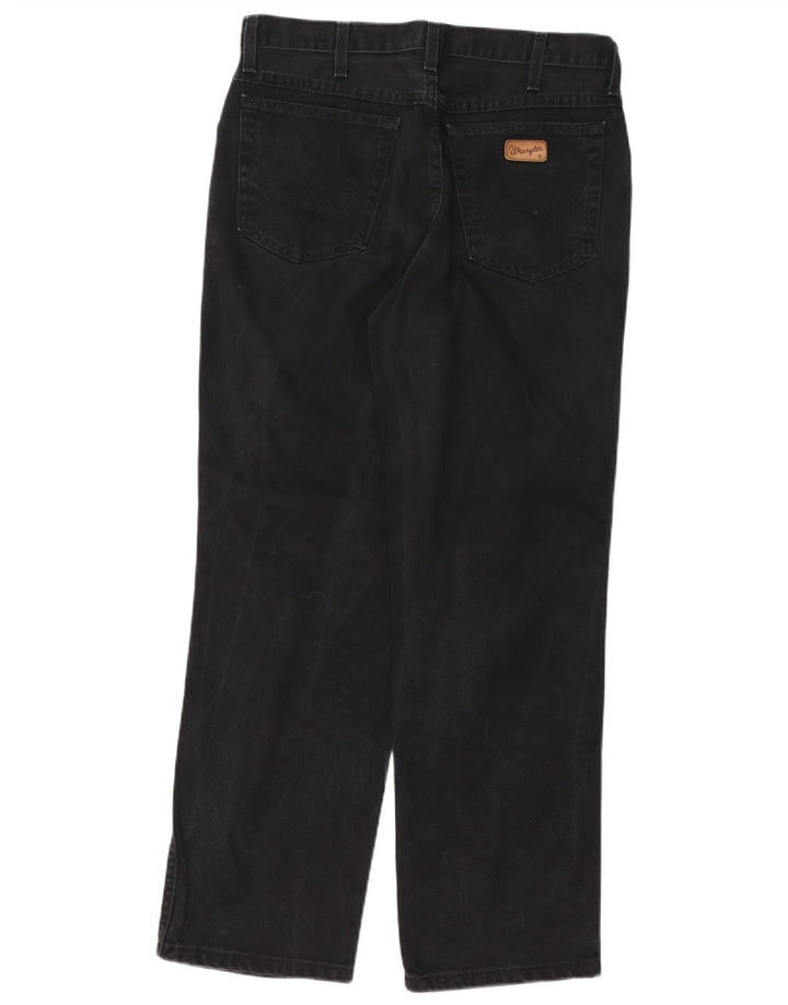 Wrangler Jean Droit Ohio W33 L30 Homme Noir Coton