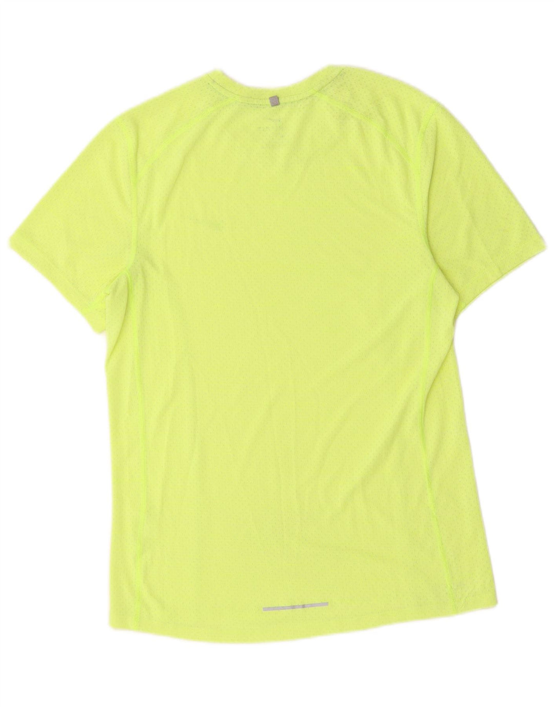 Nike Hommes Dri Fit T-Shirt Haut Petit Jaune
