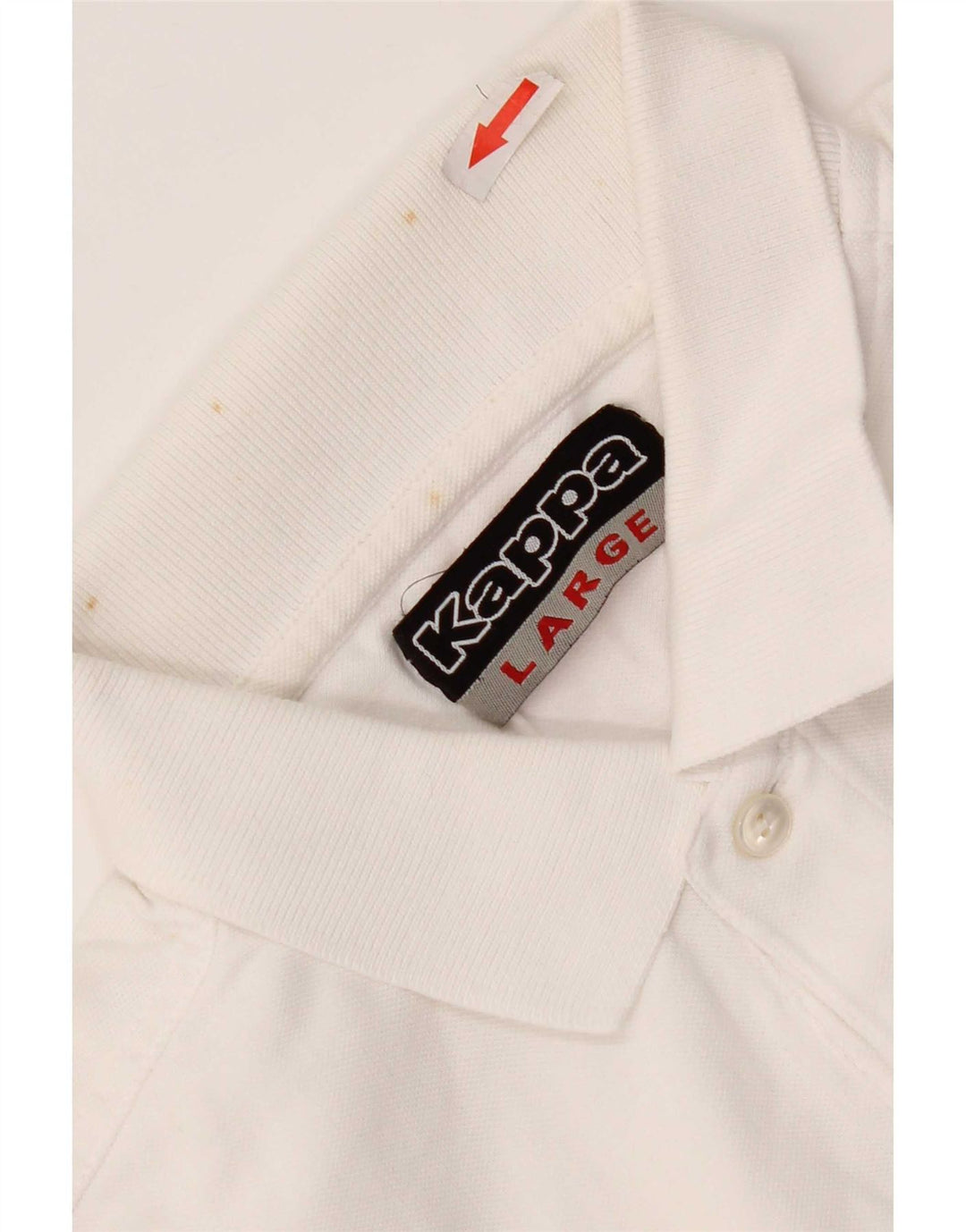 Kappa Polo Homme Grand Blanc Coton
