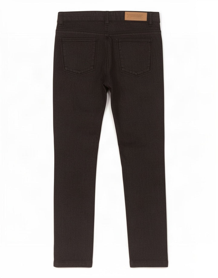 Zara Jean droit femme EU 40 Medium W30 L30 coton noir